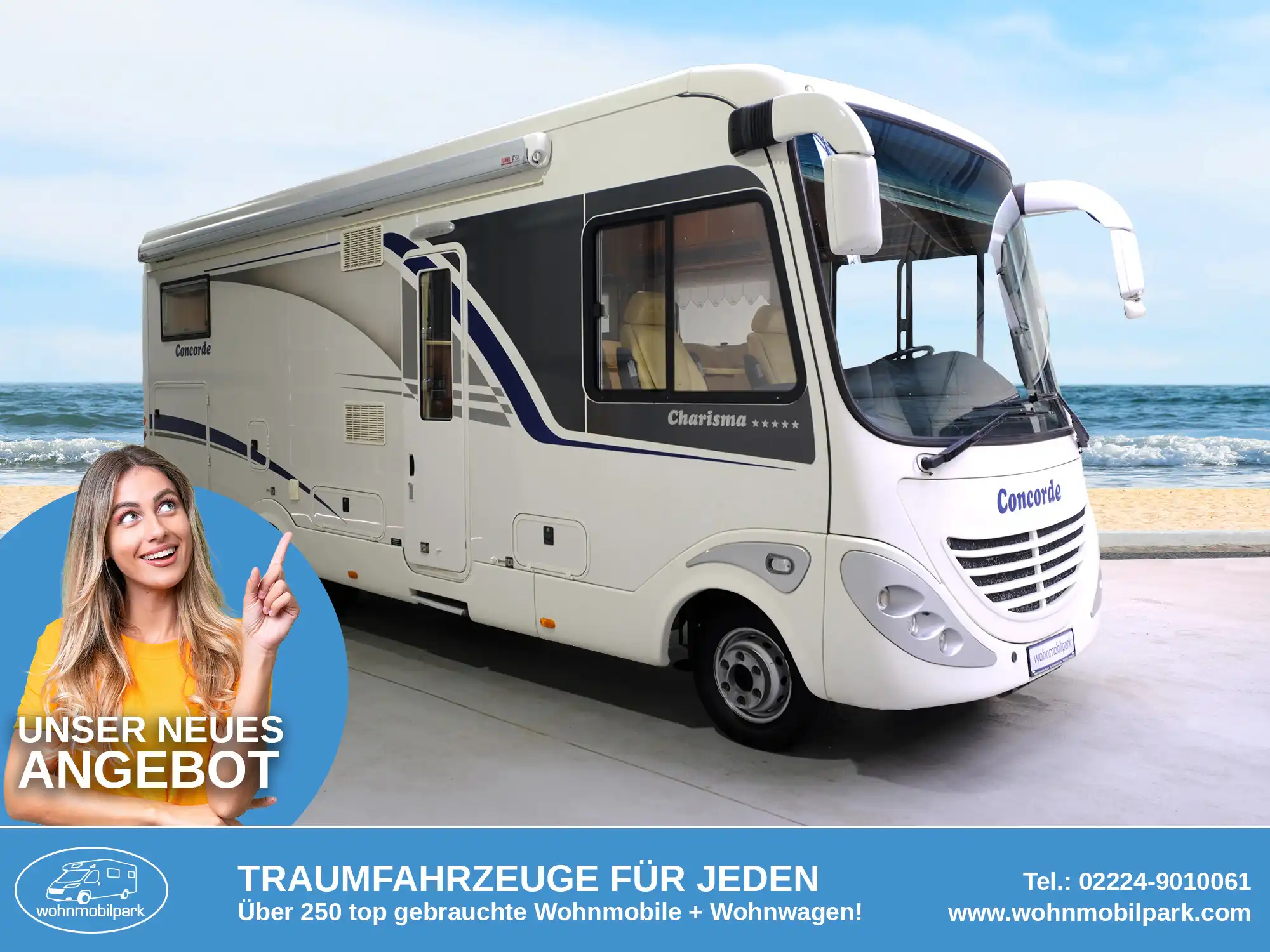 CONCORDE Charisma I 791 L Integrierter gebraucht kaufen in Bad Honnef